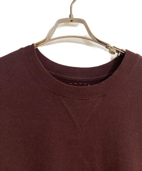 VISVIM（ビズビム）VISVIM (ビズビム) COURT SWEAT L/S ボルドー サイズ:05の古着・服飾アイテム