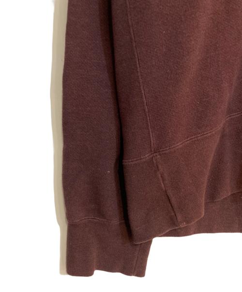 VISVIM（ビズビム）VISVIM (ビズビム) COURT SWEAT L/S ボルドー サイズ:05の古着・服飾アイテム
