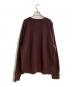 VISVIM (ビズビム) COURT SWEAT L/S ボルドー サイズ:05：30000円