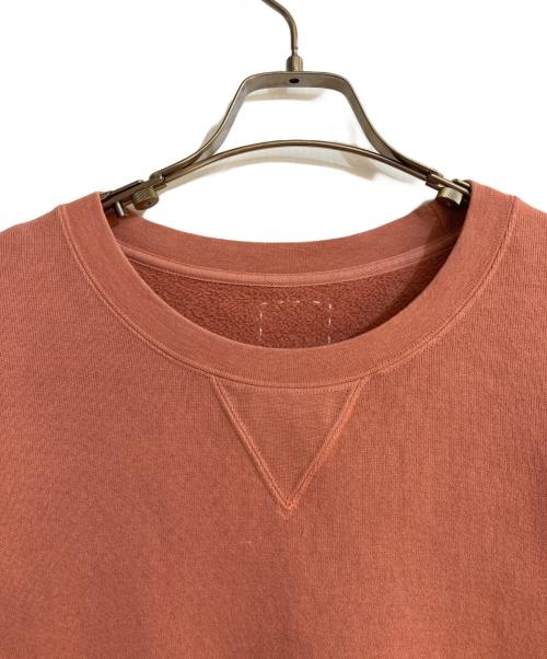 VISVIM（ビズビム）VISVIM (ビズビム) 24SS JUMBO SB SWEAT S/S DMGD ピンク サイズ:4の古着・服飾アイテム