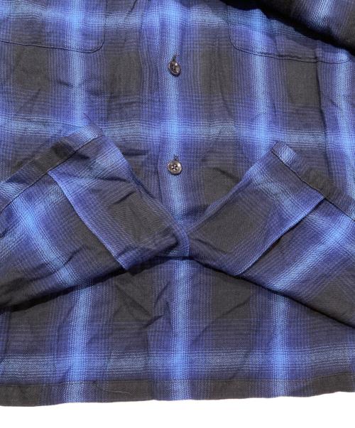 RADIALL（ラディアル）RADIALL (ラディアル) EASY - OPEN COLLARED SHIRT L/S/イージーオープンカラードシャツ ブルー サイズ:不明の古着・服飾アイテム