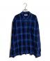 RADIALL（ラディアル）の古着「EASY - OPEN COLLARED SHIRT L/S/イージーオープンカラードシャツ」｜ブルー