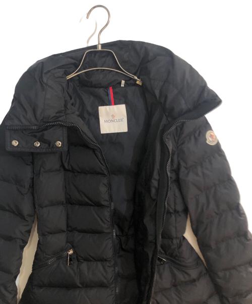 MONCLER（モンクレール）MONCLER (モンクレール) FLAMMETTEダウンコート ブラックの古着・服飾アイテム