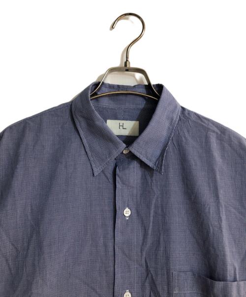 HERILL（ヘリル）HERILL (ヘリル) Twist Voile Shirt/ツイストボイルシャツ ブルー サイズ:3の古着・服飾アイテム