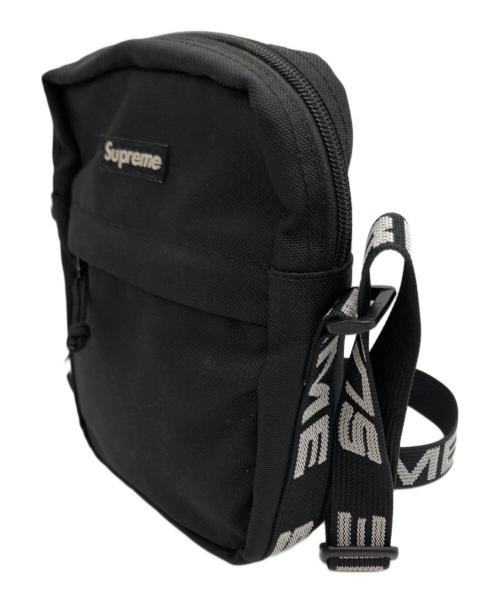 SUPREME（シュプリーム）SUPREME (シュプリーム) ショルダーバッグ ブラックの古着・服飾アイテム
