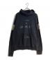 MONCLER（モンクレール）の古着「袖切替ロゴパーカー」｜ブラック