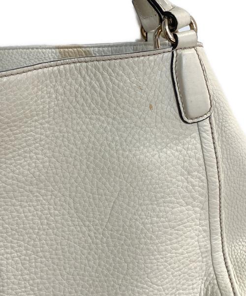 GUCCI（グッチ）GUCCI (グッチ) ソーホーインターロッキングG 2WAYバッグ ベージュの古着・服飾アイテム