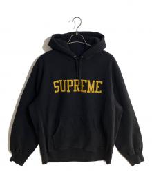 SUPREME（シュプリーム）の古着「Varsity Hooded Sweatshirt」｜ブラック