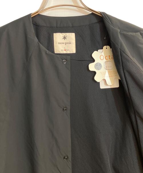 Snow peak（スノーピーク）snow peak (スノーピーク) 2L Octa Cardigan ブラック サイズ:Ｌ 未使用品の古着・服飾アイテム