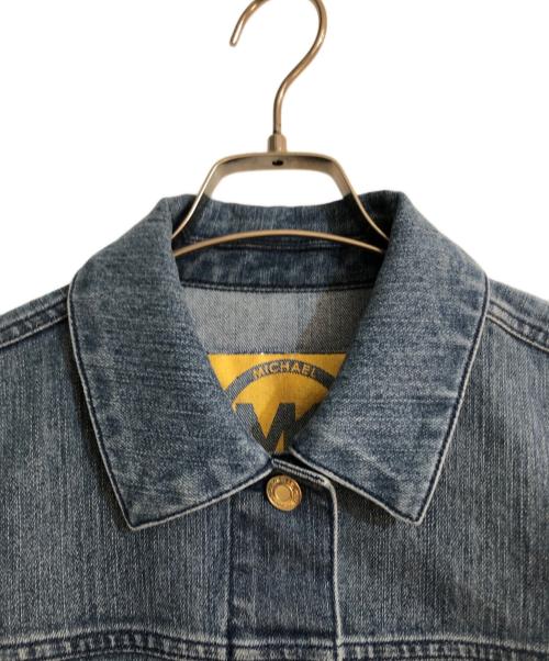 MICHAEL KORS（マイケル・コース）MICHAEL KORS (マイケル・コース) CARSON デニム ジャケット インディゴ サイズ:Sの古着・服飾アイテム