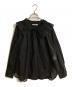 ne quittez pas（ヌキテパ）の古着「Frill Collar Blouse」｜ブラック