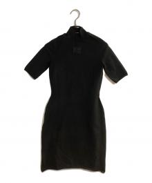 ALEXANDER WANG（アレキサンダー・ワン）の古着「ハイネックミニドレス」｜ブラック