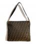 FENDI（フェンディ）の古着「ズッカ柄ワンショルダーバッグ」｜ブラウン