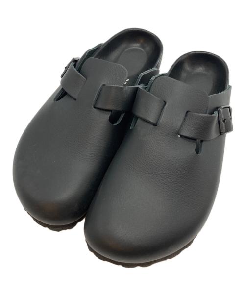 BIRKENSTOCK（ビルケンシュトック）BIRKENSTOCK (ビルケンシュトック) UNITED ARROWS (ユナイテッドアローズ) ボストンサンダル ブラック サイズ:39の古着・服飾アイテム
