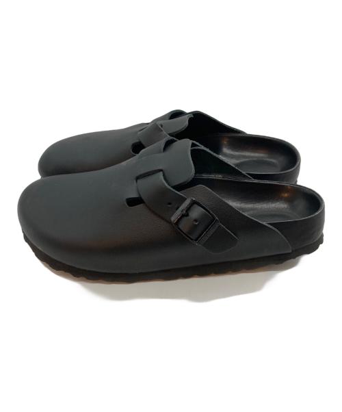 BIRKENSTOCK（ビルケンシュトック）BIRKENSTOCK (ビルケンシュトック) UNITED ARROWS (ユナイテッドアローズ) ボストンサンダル ブラック サイズ:39の古着・服飾アイテム