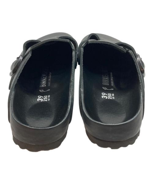 BIRKENSTOCK（ビルケンシュトック）BIRKENSTOCK (ビルケンシュトック) UNITED ARROWS (ユナイテッドアローズ) ボストンサンダル ブラック サイズ:39の古着・服飾アイテム