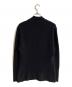 GIORGIO ARMANI (ジョルジオアルマーニ) ブロックパターンニットジャケット ネイビー サイズ:XL：18000円