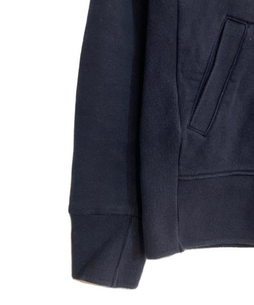 Thom Browne（トムブラウン）Thom Browne (トムブラウン) クラシック ループバック 4-BAR フルジップアップ フーディー ネイビー サイズ:42の古着・服飾アイテム