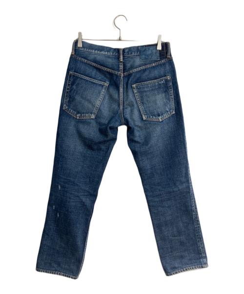 VISVIM（ビズビム）VISVIM (ビズビム) SOCIAL SCULPTURE 03 DAMAGED-12 ソーシャルスカルプチャーデニムパンツ ネイビー サイズ:W32×L30の古着・服飾アイテム