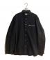 sacai（サカイ）の古着「Typewriter Grosgrain Shirt/タイプライター・グログラン・シャツ」｜ブラック