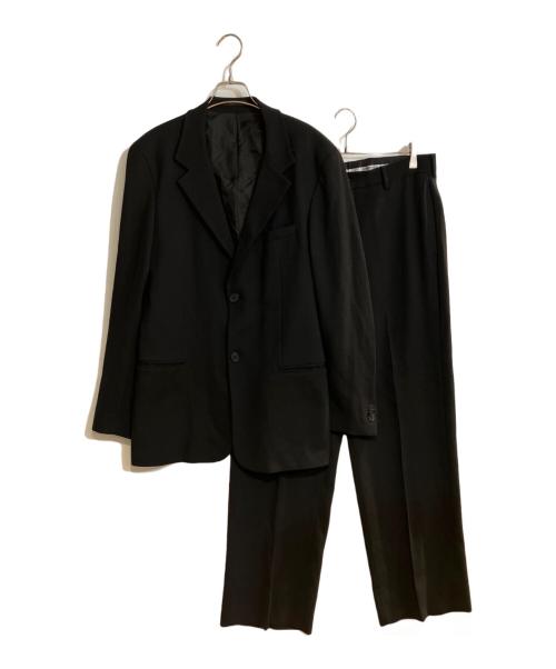 EMPORIO ARMANI（エンポリオ アルマーニ）EMPORIO ARMANI (エンポリオ アルマーニ) セットアップスーツ ブラック サイズ:50の古着・服飾アイテム