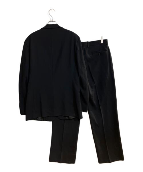 EMPORIO ARMANI（エンポリオ アルマーニ）EMPORIO ARMANI (エンポリオ アルマーニ) セットアップスーツ ブラック サイズ:50の古着・服飾アイテム
