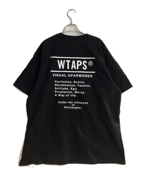 WTAPS（ダブルタップス）WTAPS (ダブルタップス) VISUAL UPARMORED Tシャツ ブラック サイズ:4の古着・服飾アイテム