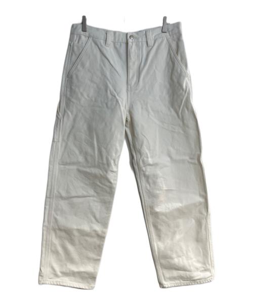 stussy（ステューシー）stussy (ステューシー) CARPENTER PANT ホワイト サイズ:32の古着・服飾アイテム