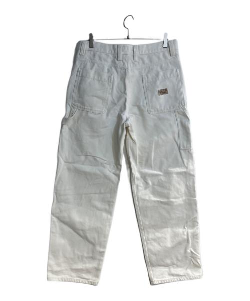 stussy（ステューシー）stussy (ステューシー) CARPENTER PANT ホワイト サイズ:32の古着・服飾アイテム