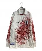 Y-3×adidasワイスリー×アディダス）の古着「サッカー日本代表 CW 長袖Tシャツ」｜ホワイト