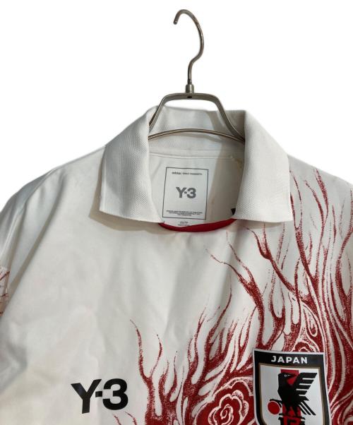 Y-3（ワイスリー）Y-3 (ワイスリー) adidas (アディダス) サッカー日本代表 CW 長袖Tシャツ ホワイト サイズ:XSの古着・服飾アイテム