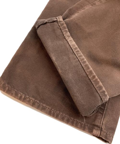 stussy（ステューシー）stussy (ステューシー) SP24 Washed Canvas Big Ol' Jean/ウォッシュド キャンバス ビッグジーン ブラウン サイズ:32の古着・服飾アイテム