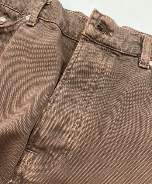 stussy（ステューシー）stussy (ステューシー) SP24 Washed Canvas Big Ol' Jean/ウォッシュド キャンバス ビッグジーン ブラウン サイズ:32の古着・服飾アイテム