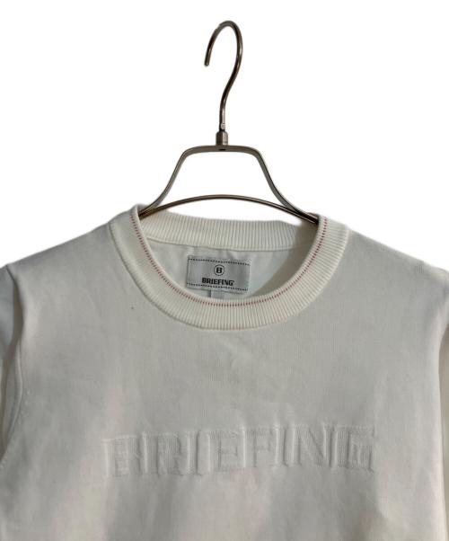 BRIEFING（ブリーフィング）BRIEFING (ブリーフィング) ゴルフウェア(トップス) ホワイト サイズ:Ｓの古着・服飾アイテム