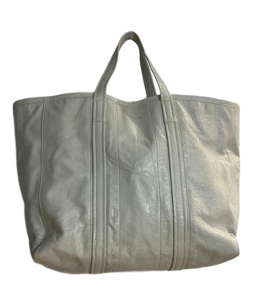 BALENCIAGA（バレンシアガ）BALENCIAGA (バレンシアガ) バルベス ミディアム ショッパー2WAYトートバッグ アイボリーの古着・服飾アイテム