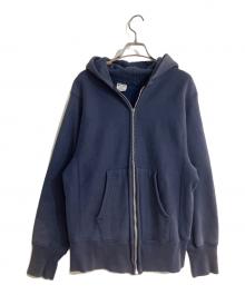 Champion（チャンピオン）の古着「リバースウィーブジップパーカー」｜ネイビー