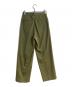 AURALEE (オーラリー) LIGHT WOOL MAX GABARDINE SLACKS/ライトウールマックスギャバジンスラックス グリーン：14000円