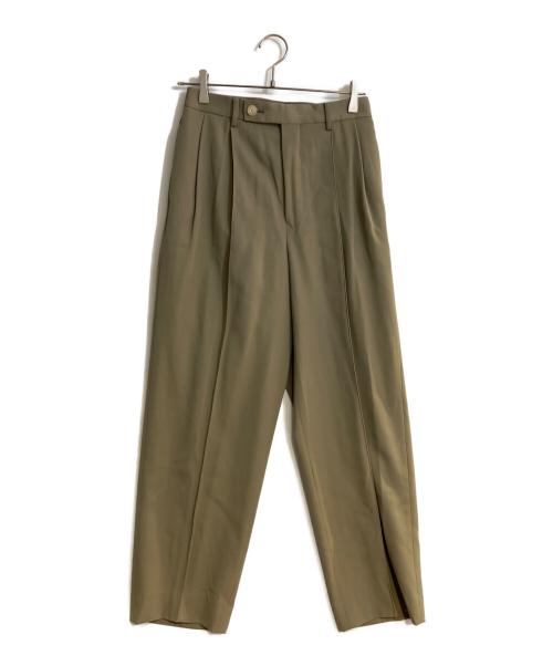 AURALEE（オーラリー）AURALEE (オーラリー) AURALEE LIGHT WOOL MAX GABARDINE SLACKS ベージュ サイズ:1の古着・服飾アイテム