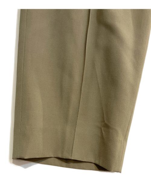 AURALEE（オーラリー）AURALEE (オーラリー) AURALEE LIGHT WOOL MAX GABARDINE SLACKS ベージュ サイズ:1の古着・服飾アイテム