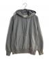 AURALEE（オーラリー）の古着「SUPER MILLED SWEAT P/O PARKA/スーパーミルド スウェット プルオーバー パーカー」｜グレー