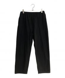 blurhms ROOTSTOCK（ブラームスルーツストック）の古着「Soft&Hard Sweat Pants」｜ブラック