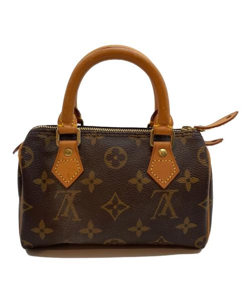 LOUIS VUITTON（ルイ ヴィトン）LOUIS VUITTON (ルイ ヴィトン) ミニスピーディ ブラウンの古着・服飾アイテム
