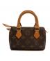 LOUIS VUITTON（ルイ ヴィトン）の古着「ミニスピーディ」｜ブラウン