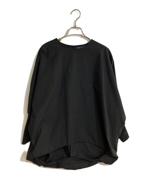 mizuiro-ind（ミズイロインド）mizuiro-ind (ミズイロインド) クルーネックコクーンプルオーバー ブラック サイズ:FREEの古着・服飾アイテム