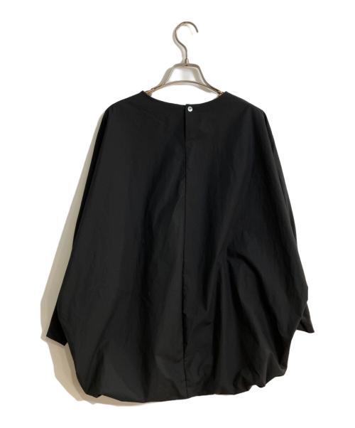 mizuiro-ind（ミズイロインド）mizuiro-ind (ミズイロインド) クルーネックコクーンプルオーバー ブラック サイズ:FREEの古着・服飾アイテム