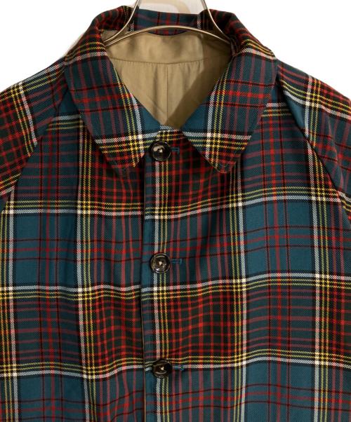 Kinloch Anderson（キンロックアンダーソン）Kinloch Anderson (キンロックアンダーソン) リバーシブルコート ブラウン サイズ:FREEの古着・服飾アイテム