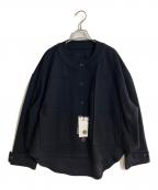 ）の古着「Woollet blouson」｜ネイビー