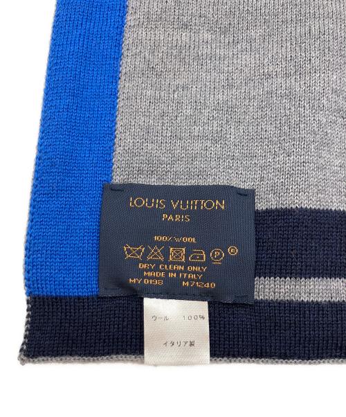 LOUIS VUITTON（ルイ ヴィトン）LOUIS VUITTON (ルイ ヴィトン) エシャルプLVホライゾン グレーの古着・服飾アイテム