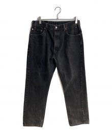 LEVIS（リーバイス）の古着「505後染めブラックデニムパンツ」｜ブラック