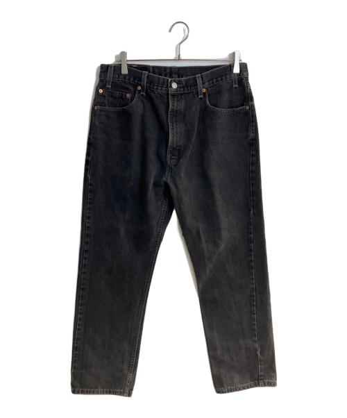 LEVIS（リーバイス）LEVIS (リーバイス) 505後染めブラックデニムパンツ ブラック サイズ:W36×L30の古着・服飾アイテム